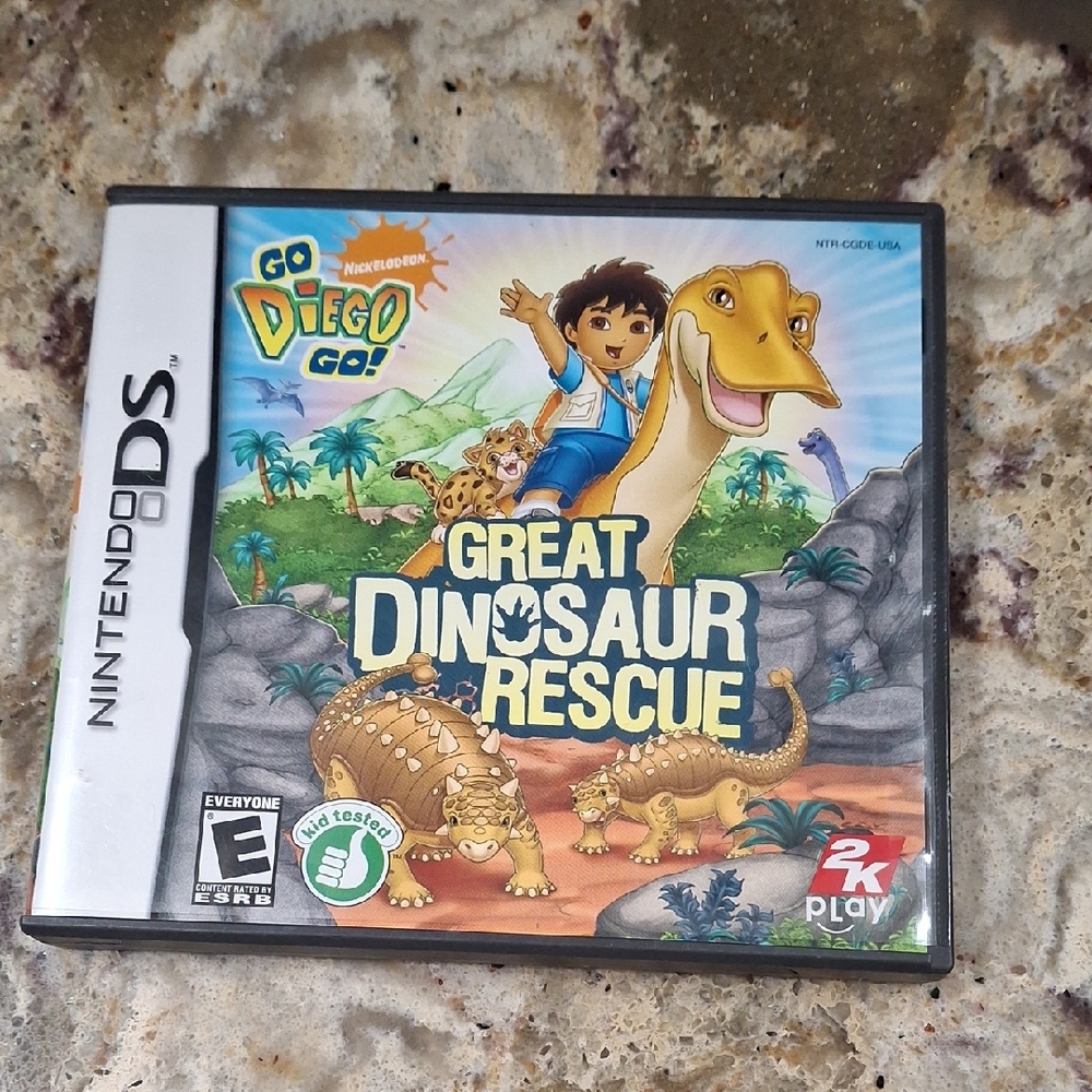 Go Diego Go! Great Dinosaur Rescue - Nintendo DS Game